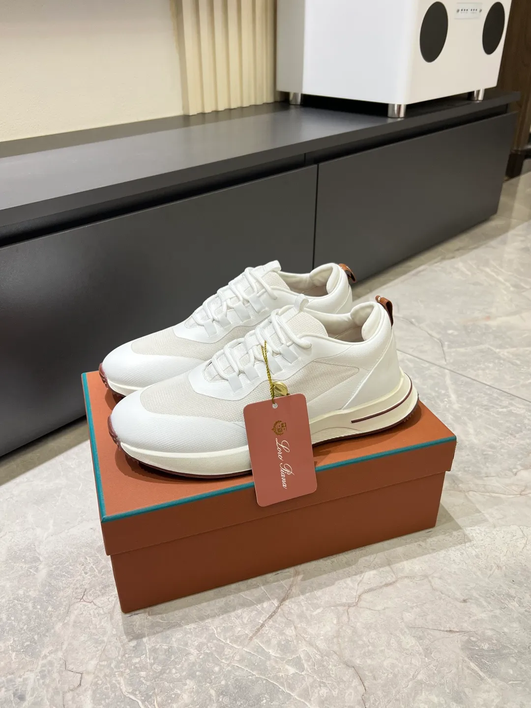 Men's men's shoes 💰p480 Loro men's shoes 💰piana niche classic jogging shoes, men's lace-up casual shoes and sneakers, high-quality lightweight and comfortable fabrics, suitable for outdoor leisure, the color scheme is young and energetic, and it looks great with sportswear or casual suits! Size: 38-44 (45 customized)